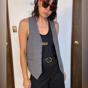 Vintage Six-Button Brookford Grey Vest*